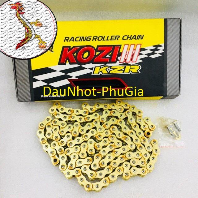 [FreeShip]  SÊN xe máy kozi(FAITO) sên vàng 9 ly dai 130 mắt gắn sên KOZI chung cho các dòng xe winner- exciter-