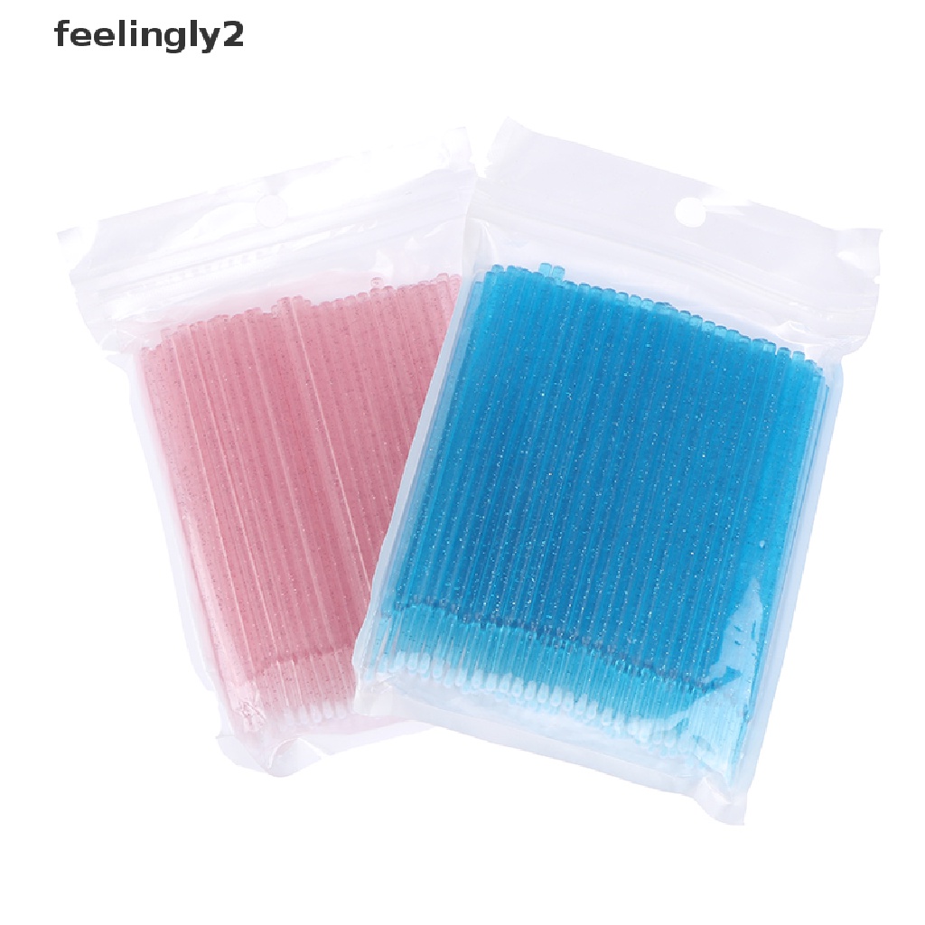 [Hàng mới về] Set 100 tăm bông chuốt lông mi trang điểm tiện dụng chất lượng cao