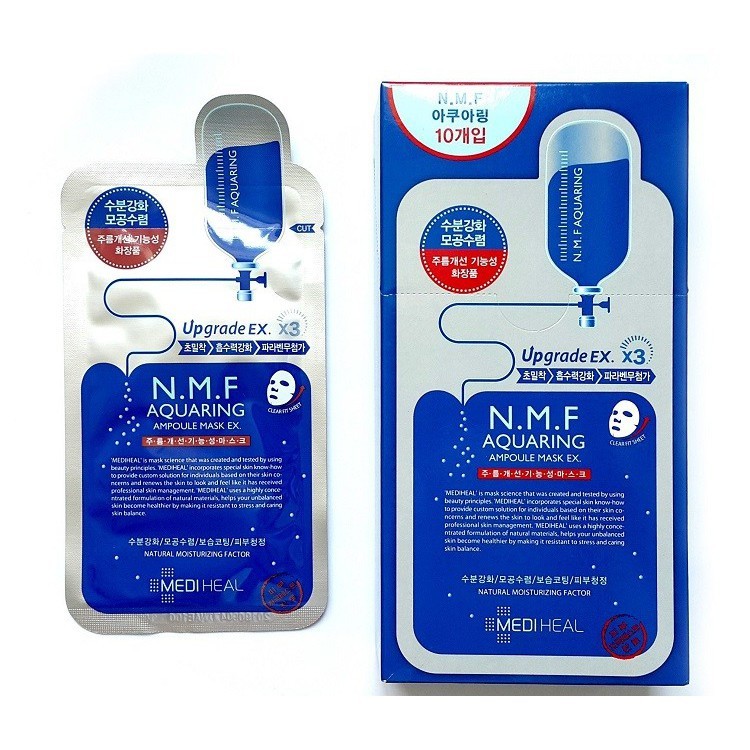 Mặt nạ Mediheal NMF Aquaring Ampoule Mask EX cấp nước dưỡng ẩm