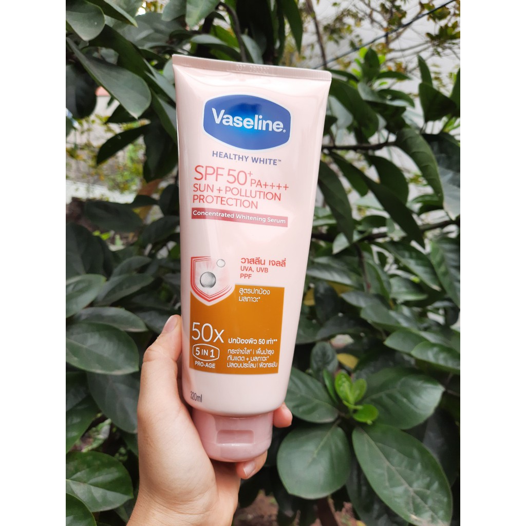 Sữa Dưỡng Thể Vaseline Perfect Serum 50X Tuýp 320ml