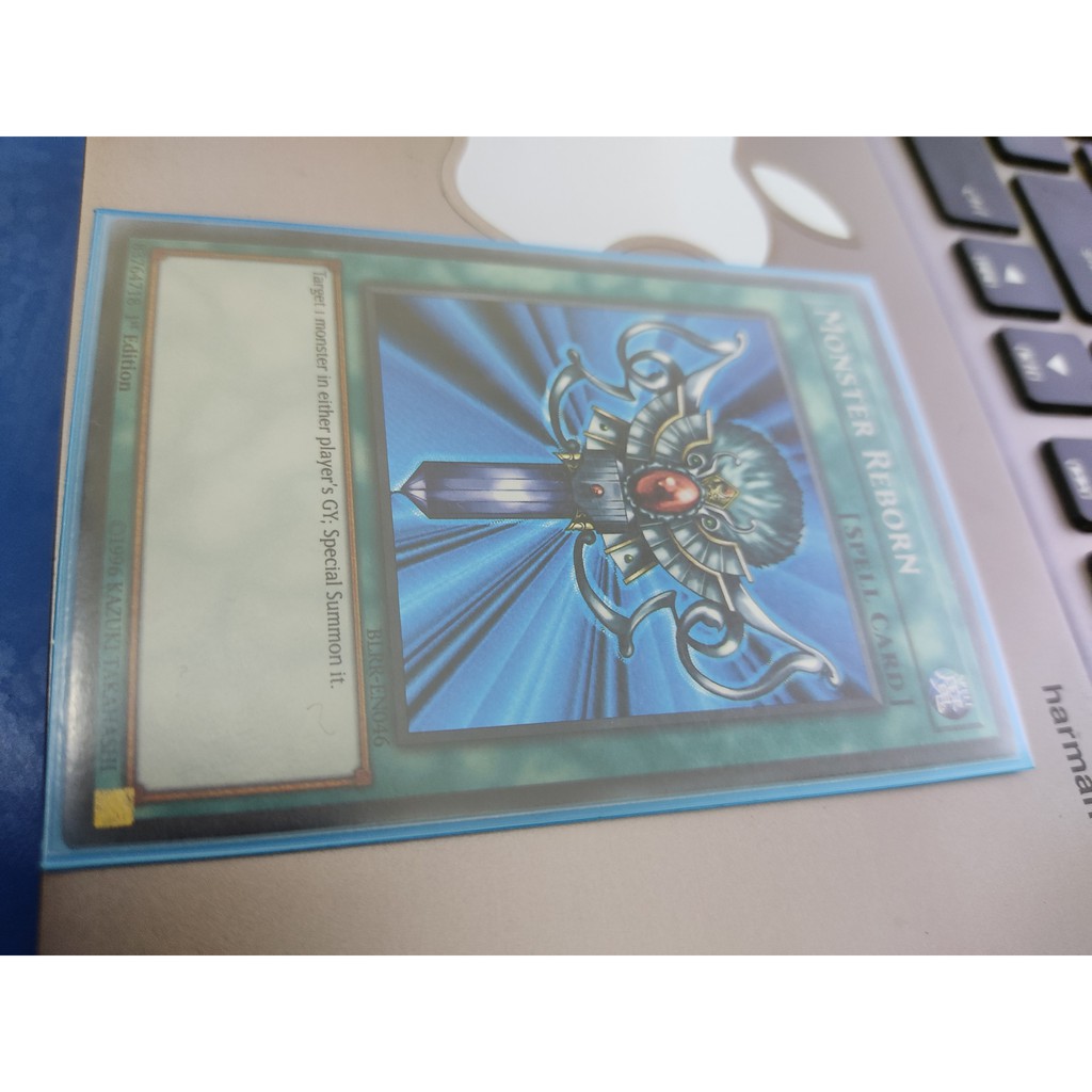 Monster Reborn - BLRR-EN046 - Secret Rare 1st Edition UK
