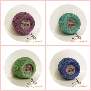 Sợi Lace Cotton lẻ cuộn (Mã 01 đến 55)