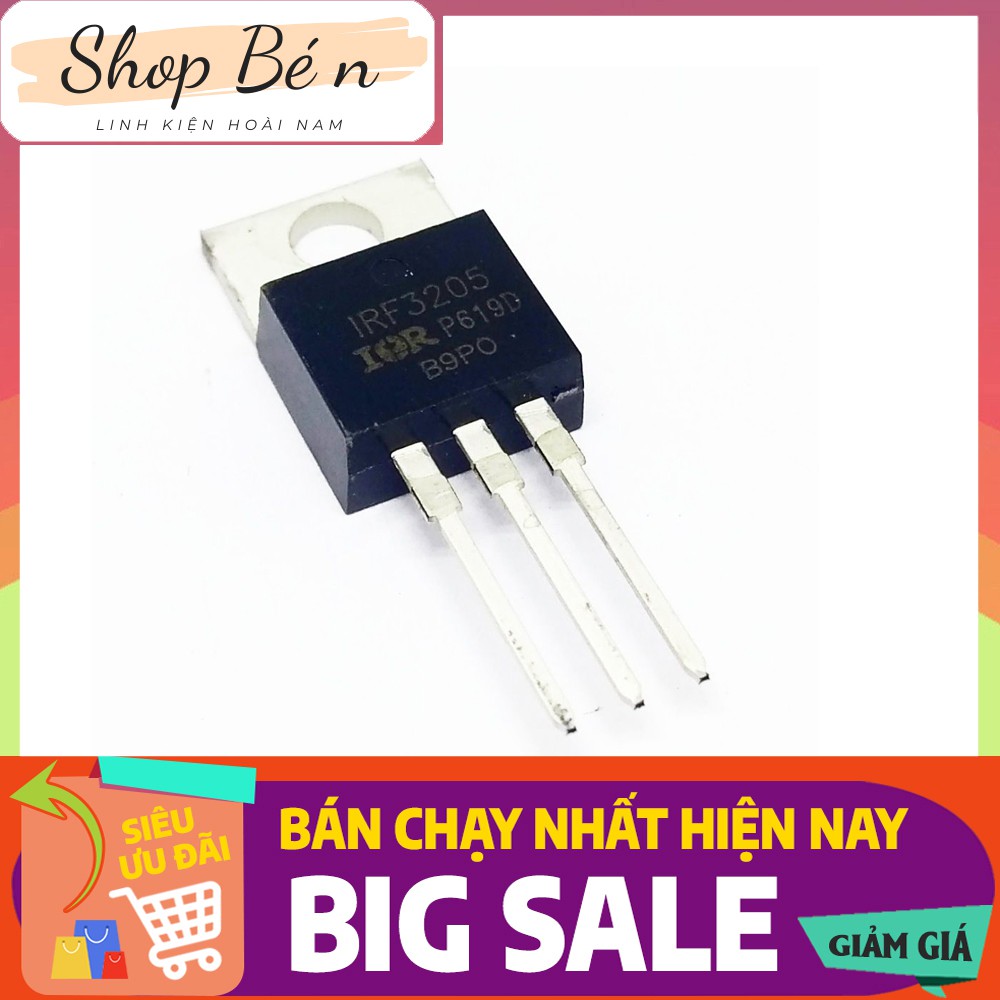 IRF3205 TO220 MOSFET N-CH 110A 55V | BigBuy360 - bigbuy360.vn