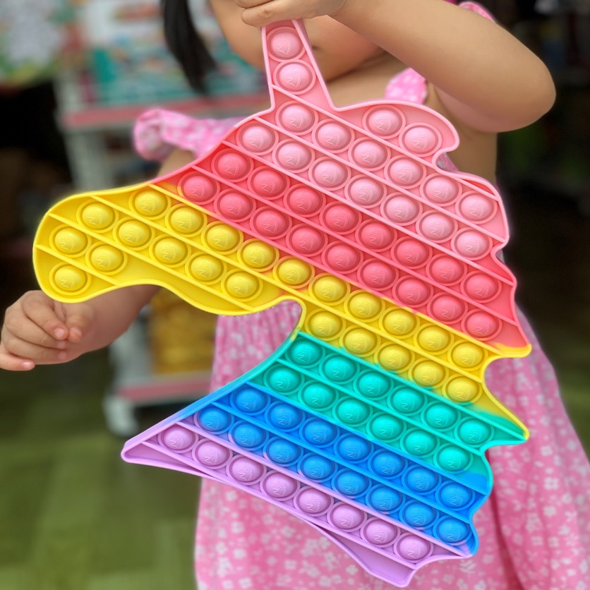 Pop it khổng lồ, đồ chơi bóp bong bóng giảm stress