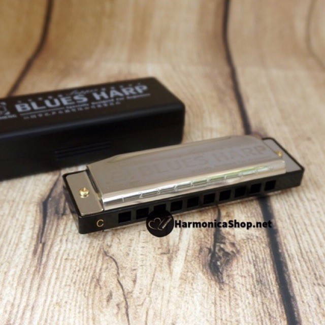 Kèn harmonica 10 lỗ Blues Harp hiệu Kongsheng tone C