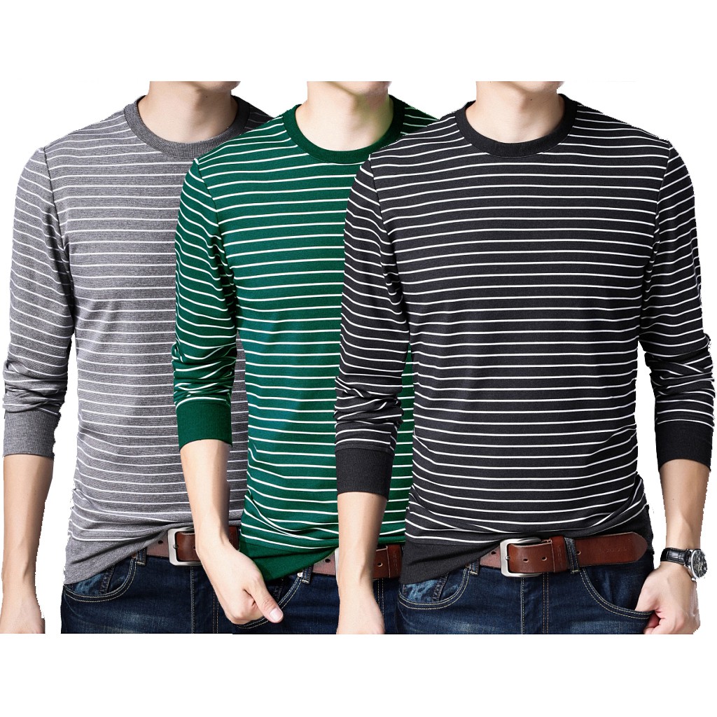 Áo thun sọc dài tay chống nắng cao cấp ATD05