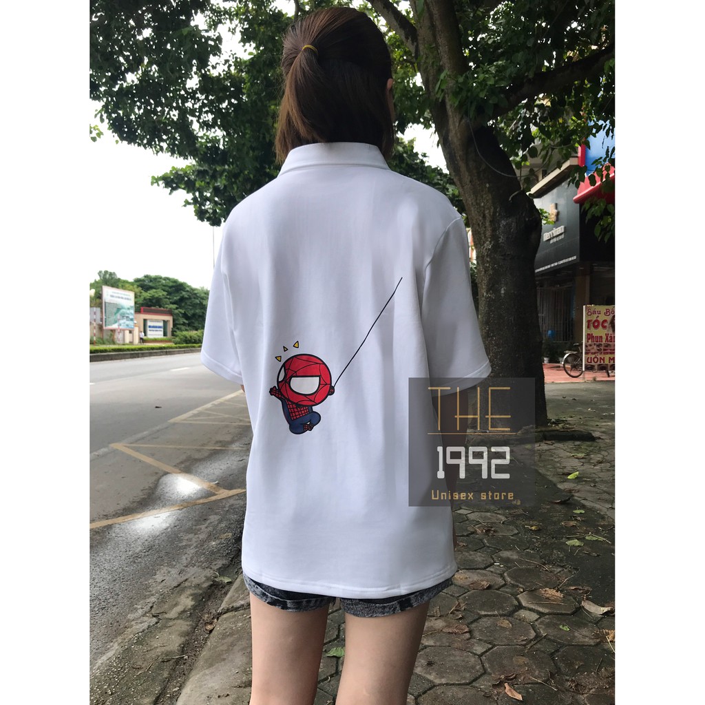 [Mã WASKT304 giảm 15% tối đa 30K đơn 99K] Áo thun áo phông tay lỡ cổ bẻ Polo Unisex 2 màu full size M L XL | BigBuy360 - bigbuy360.vn