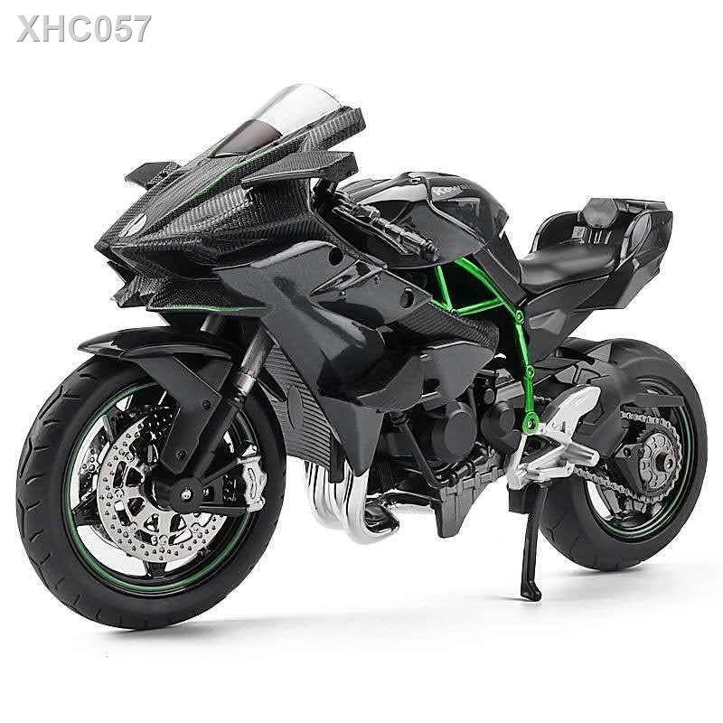 Mô Hình Xe Mô Tô Ninja H2R Bằng Hợp Kim Tỉ Lệ 1: 12