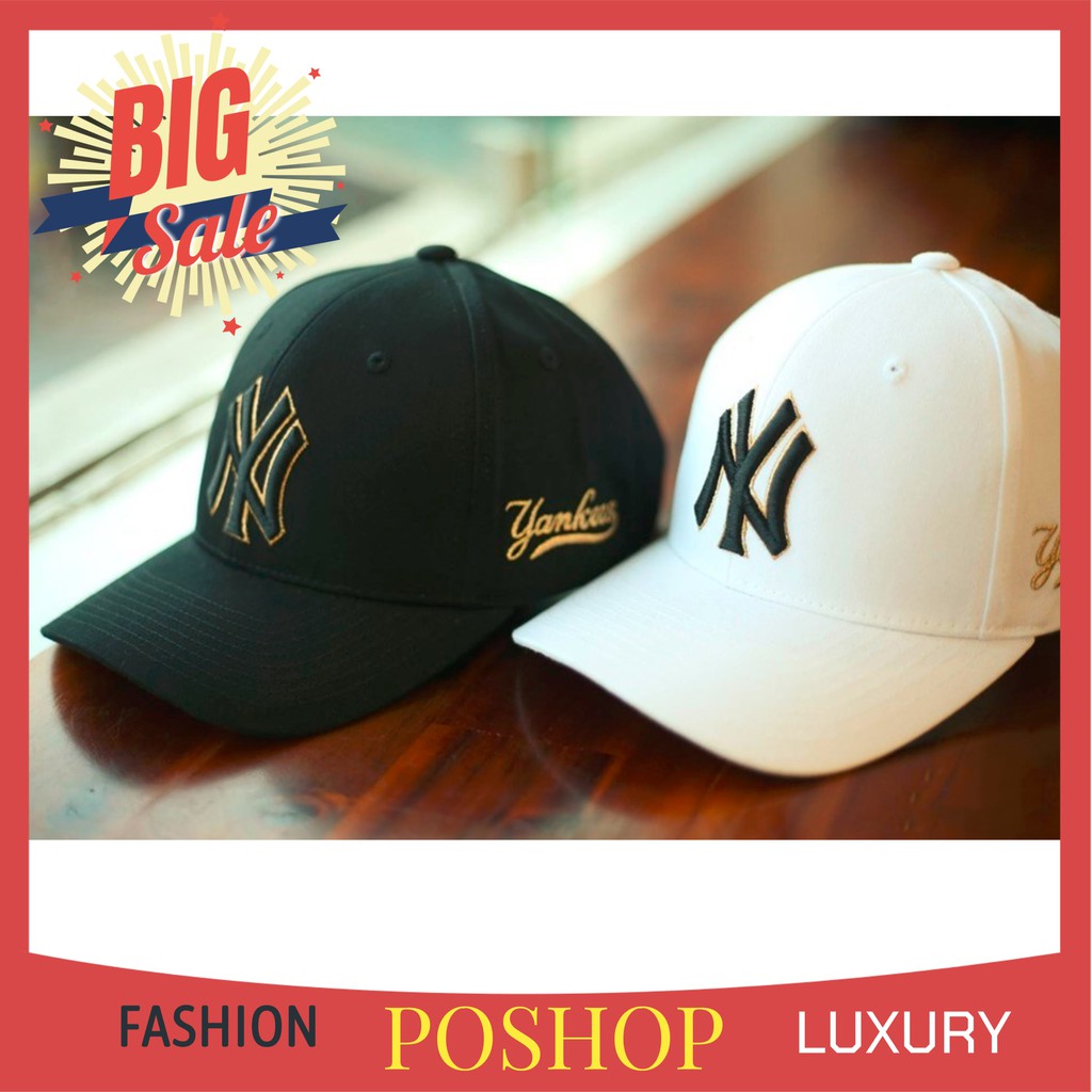 ❌NÓN KẾT XUẤT DƯ❌Mũ lưỡi trai cao cấp unisex NY nam nữ thêu chữ logo cực kì xịn xò thời trang hot trend
