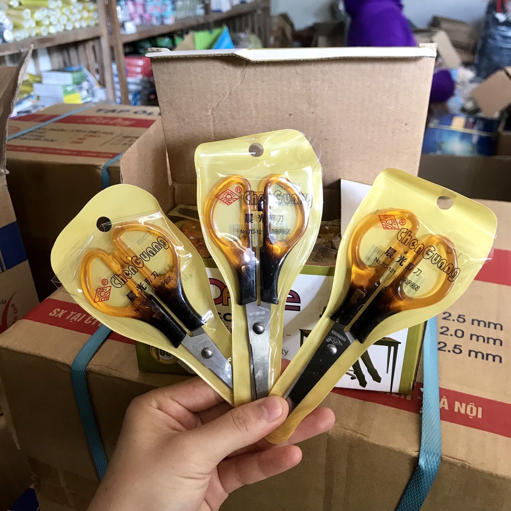 Combo 24 Cây Kéo Cắt Giấy Học Sinh Loại Nhỏ