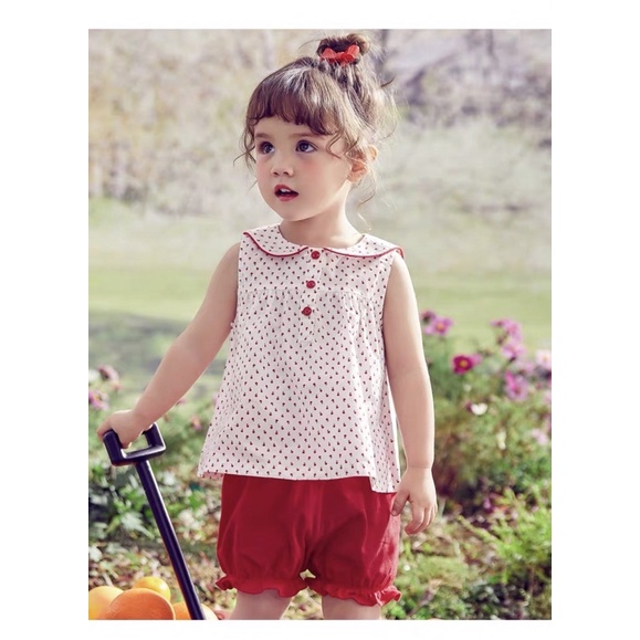 Set Melisa xuất Hàn cho bé gái siêu xinh