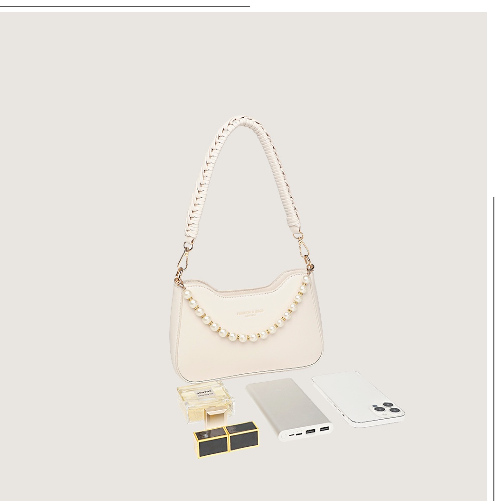 Túi xách đeo vai nữ HANS phiên bản cao cấp thiết kế 3 dây đeo chéo kẹp nách cá tính HA06