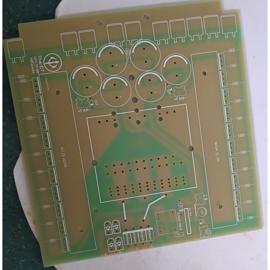 PCB  -  NGUỒN 20 FET- BO NGUỒN 20 FET CHẠY E55 E65 E85