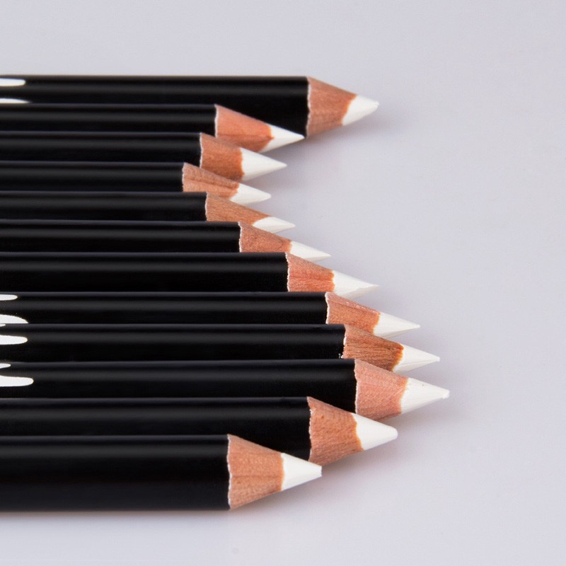 White Waterline Eyeliner Pencil Waterproof Highlighter Eyeliner Matte Shadow Kit MM