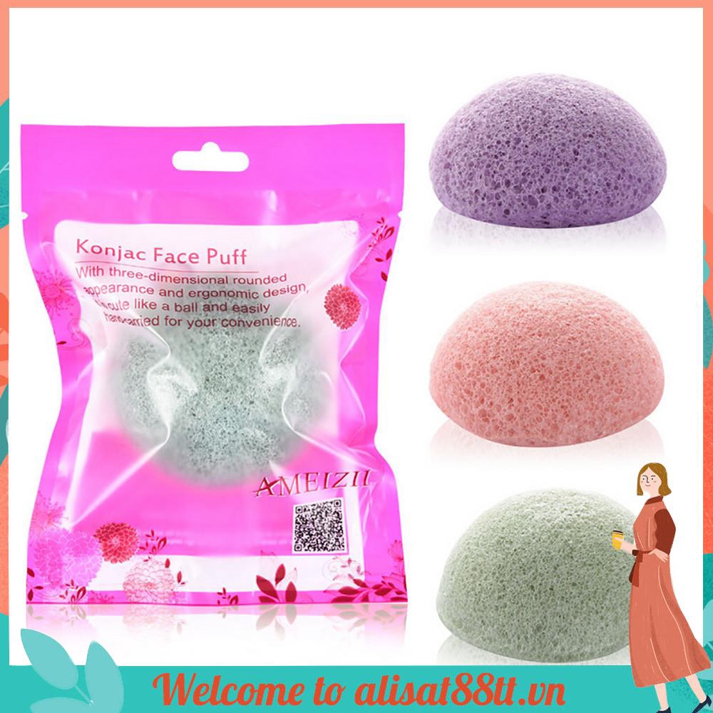 [Hàng mới về] Miếng mút mềm làm từ khoai nưa tự nhiên chuyên dụng cho tẩy tế bào chết | BigBuy360 - bigbuy360.vn