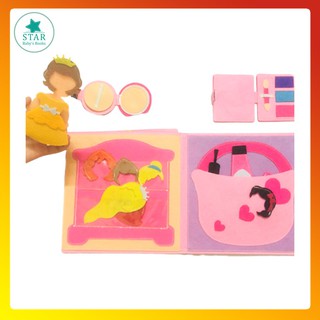 [Rẻ Vô Địch] - Sách Vải  Công Chúa Disney (2-6 tuổi)