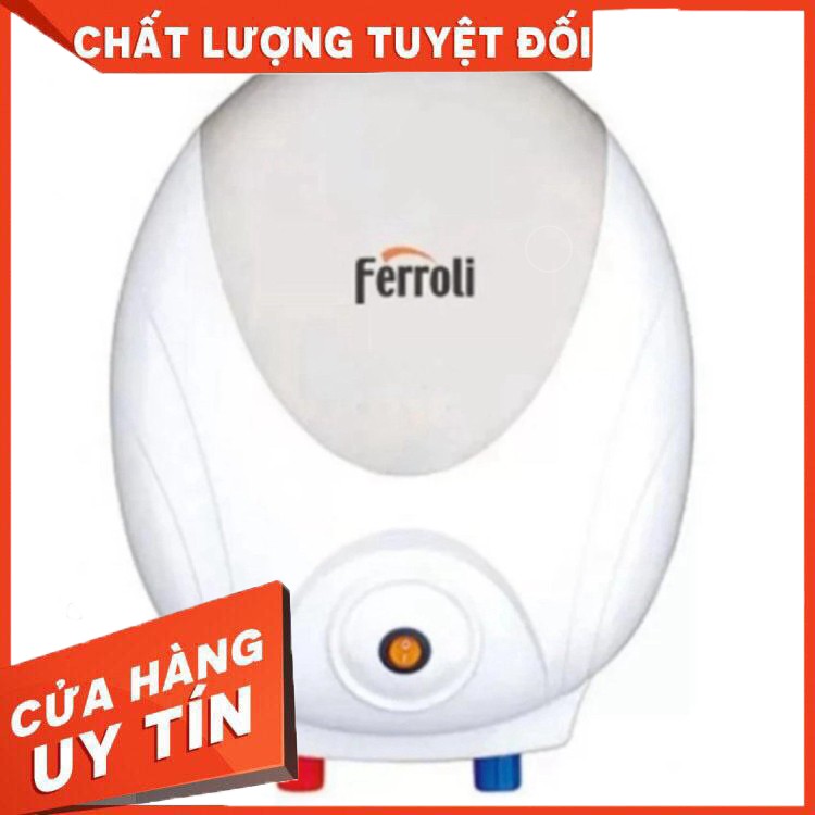 [Hàng chính hãng] Bình nước nóng gián tiếp Ferroli Hotdog E 5L (Rửa bát) không kèm bộ chống giật Mới 100%