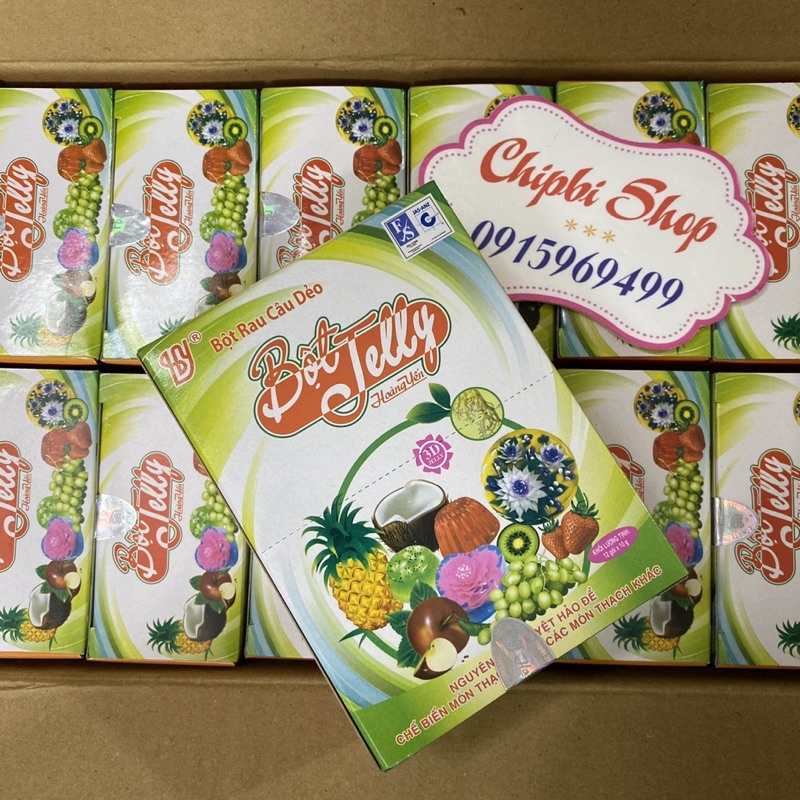 bột jelly dẻo hoàng yến