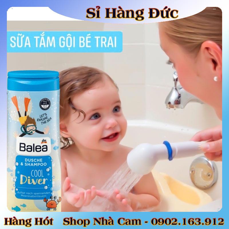 [auth] Sữa tắm gội Balea cho bé trai và bé gái 300ml- Nội địa Đức Đủ Bill [Hot]