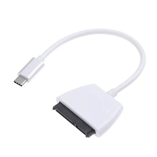 Usb-c usb 3.1 type-c to sata 3.0 cable adapter type c to serial ata iii 22pin converter for 2.5" hdd ssd for macbook