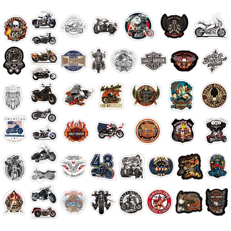 Set 10/ 25/ 50/ 100 miếng dán chống va chạm cho xe mô tô/ xe đạp/ xe hơi