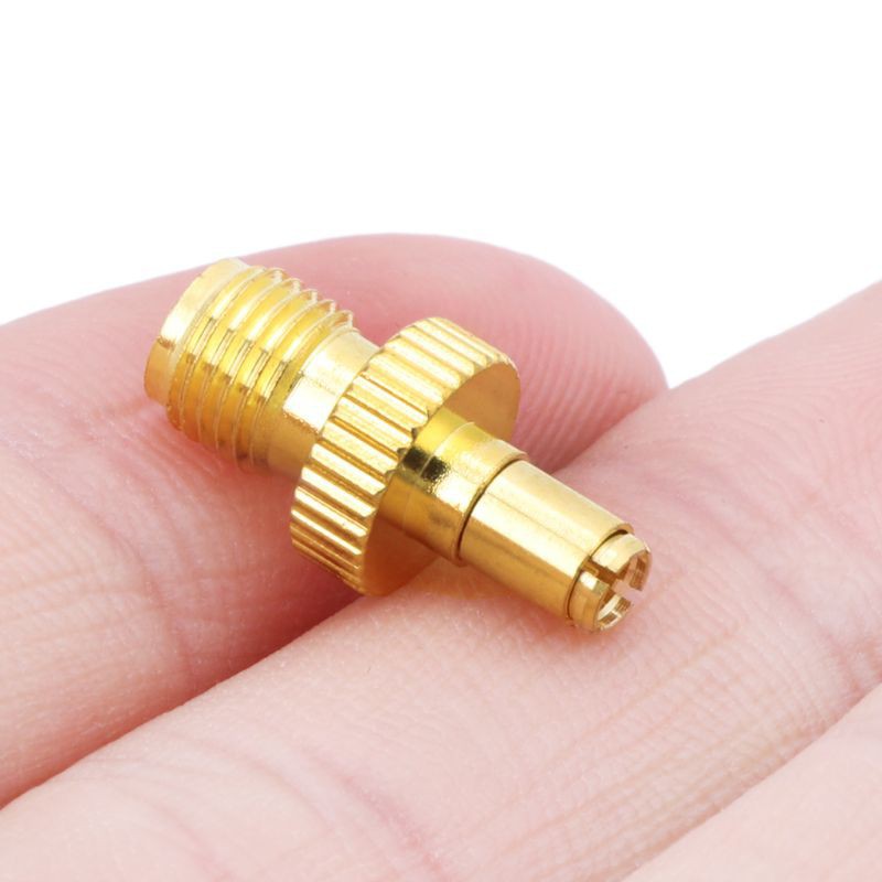 Đầu Nối Chuyển Đổi Từ SMA Sang TS9 Màu Vàng