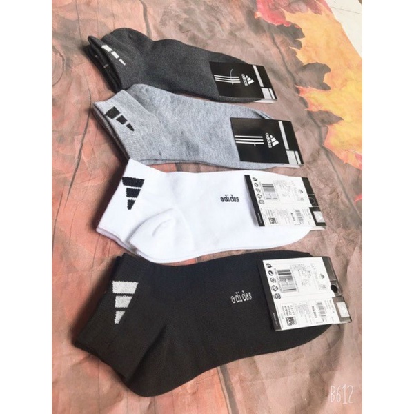 Sét 5 đôi tất vớ adidas cổ ngắn hàng loại đẹp