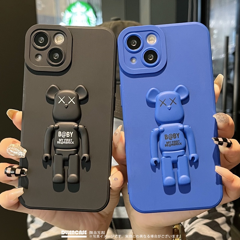 Ốp điện thoại DLLENCASE A293 từ silicon mềm chống sốc có giá đỡ thích hợp cho iPhone 14 13 Pro Max X XS XR 11 12 13 Pro