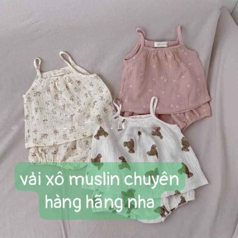 ⚡Giá sỉ⚡ Vải xô cao cấp may quần áo cho bé
