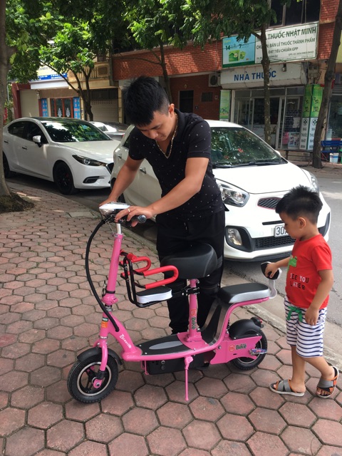 Ghế em bé phía trước cho xe điện mini MiBike