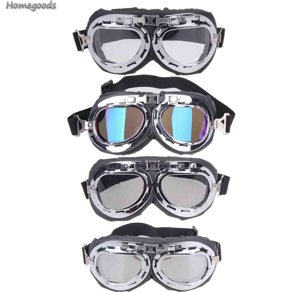 [88 Sale] Kính Râm Phong Cách Retro Cho Xe Máy Harley Motorcycl [homegoods.vn]