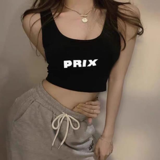 [TRÙM SỈ] Áo croptop thể thao phát quang Prix siêu hót