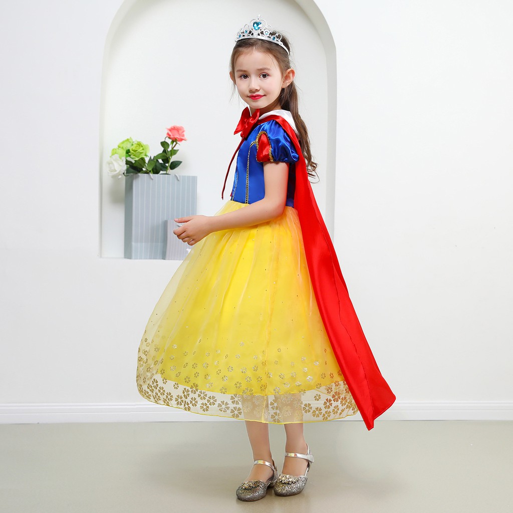 [HÀNG LOẠI 1] Đầm công chúa Bạch tuyết hóa trang cosplay bé gái