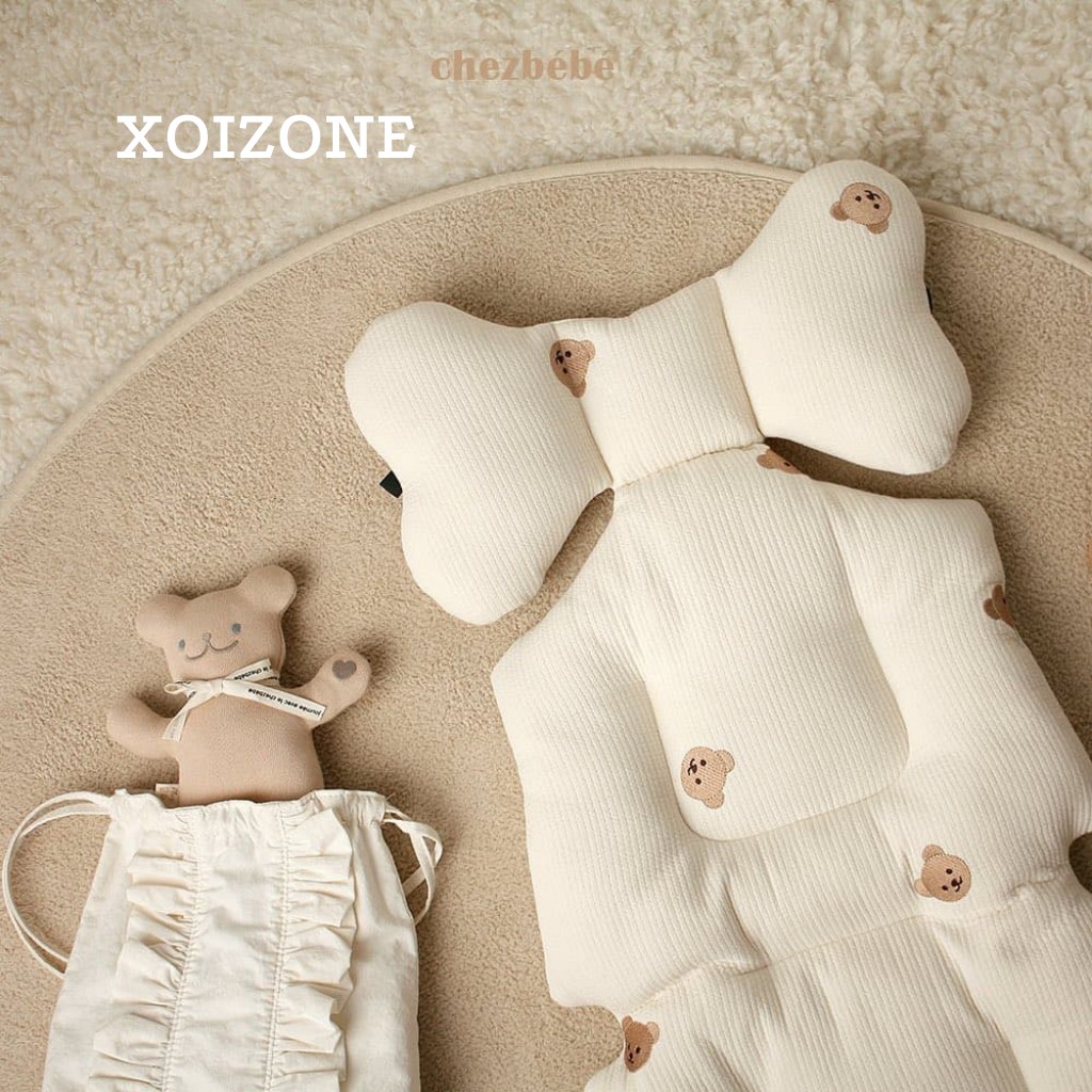 Gấu bông Shegomi Chezbebe Hàn Quốc chất organic cotton hữu cơ an toàn cho bé