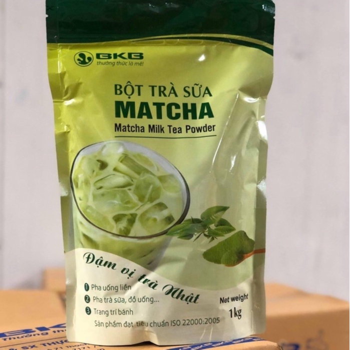 Bột pha trà sữa 3 vị Matcha, Socola, Khoai môn thơm ngon tại nhà - Set bột trà sữa pha sẵn các vị VAMI_FOOD