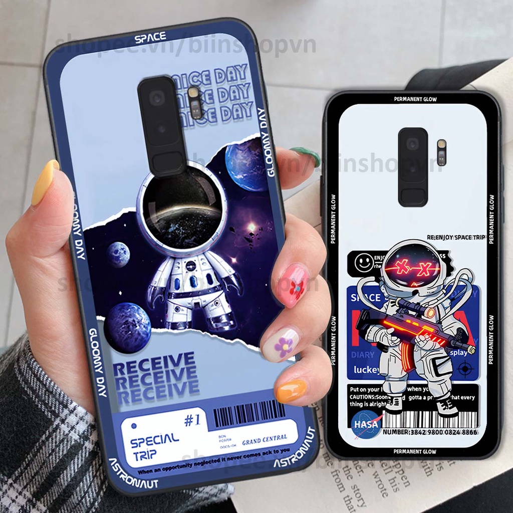 Ốp Samsung S9 / S9 Plus / S9+ phi hành gia vũ trụ space.x siêu đẹp, thời trang
