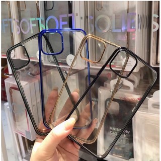 Ốp lưng X-Level cho iPhone 12/ 12 Pro/ 12 Pro Max/ 12 Mini Viền mạ Crow lưng trong cứng không ố màu