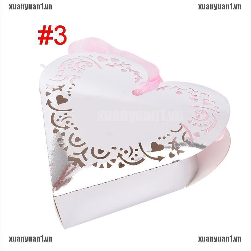 [XUANYUAN1] Set 50 Hộp Đựng Kẹo Cưới Hình Bươm Bướm