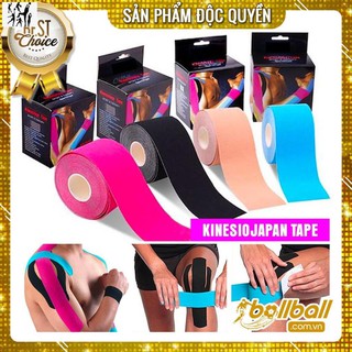 TẾT  Băng Dán Cơ Thể Thao KINESIOJAPAN Hỗ Trợ Chấn Thương Cơ Bắp | Phụ Kiện Thể Thao Ballball