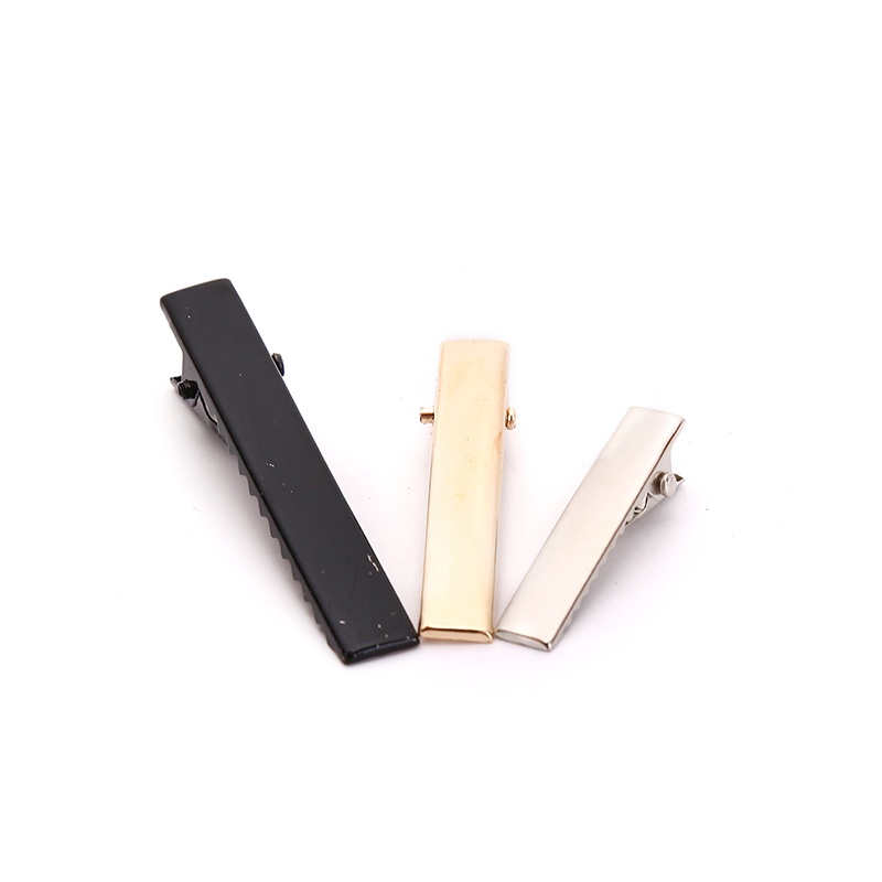 Set 100 Kẹp Tóc Màu Đen Thiết Kế Đơn Giản