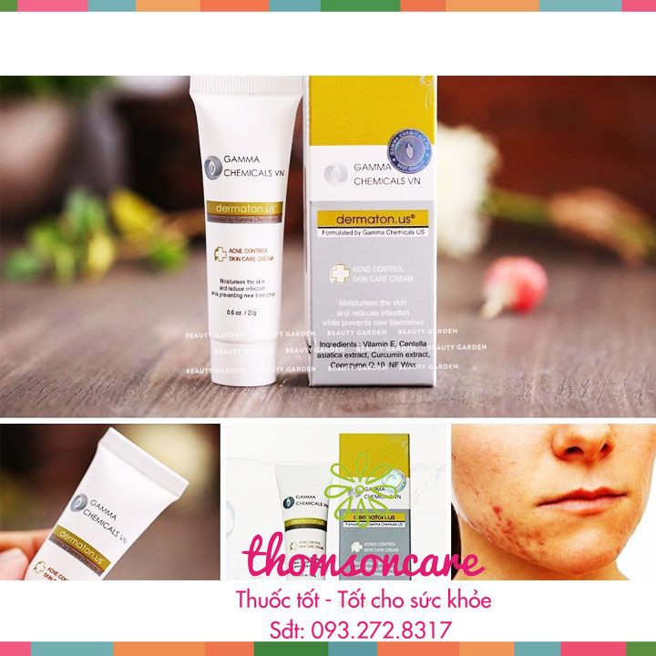 Kem ngăn ngừa mụn thâm Dermaton US - Ngừa sẹo, giảm thâm mụn | BigBuy360 - bigbuy360.vn
