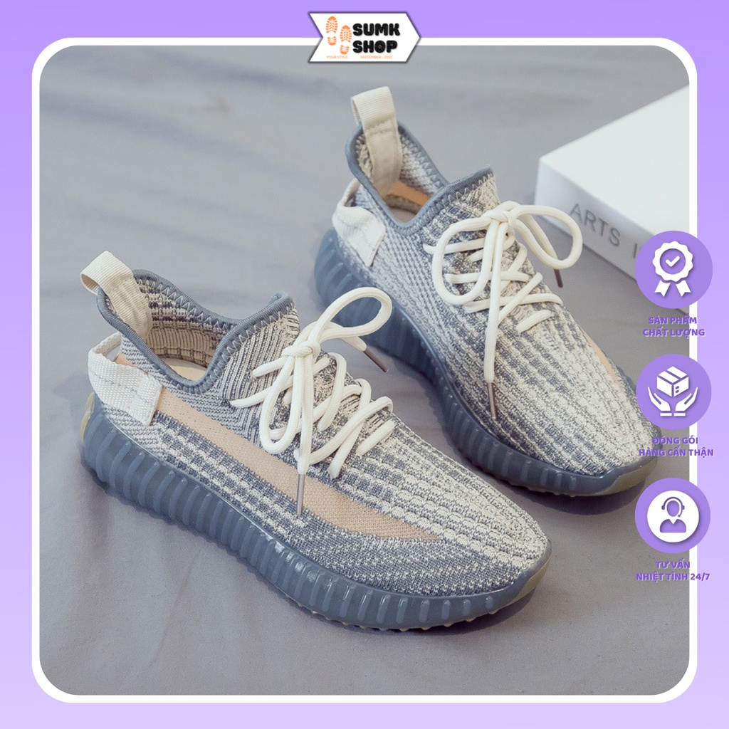 Giày thể thao nữ, giày sneaker nữ dáng đẹp năng động đế cao su non đúc nguyên form bao bền, đẹp, nhẹ