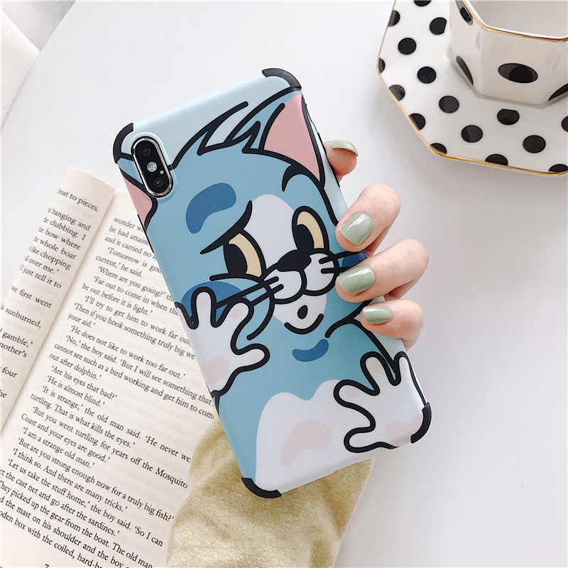 Ốp lưng iphone Tom Jerry IMD 5/5s/6/6plus/6s/6splus/7/7plus/8/8plus/x/xr/xs/11/12/pro/max/plus/promax - Awifi Case B4-3 | BigBuy360 - bigbuy360.vn