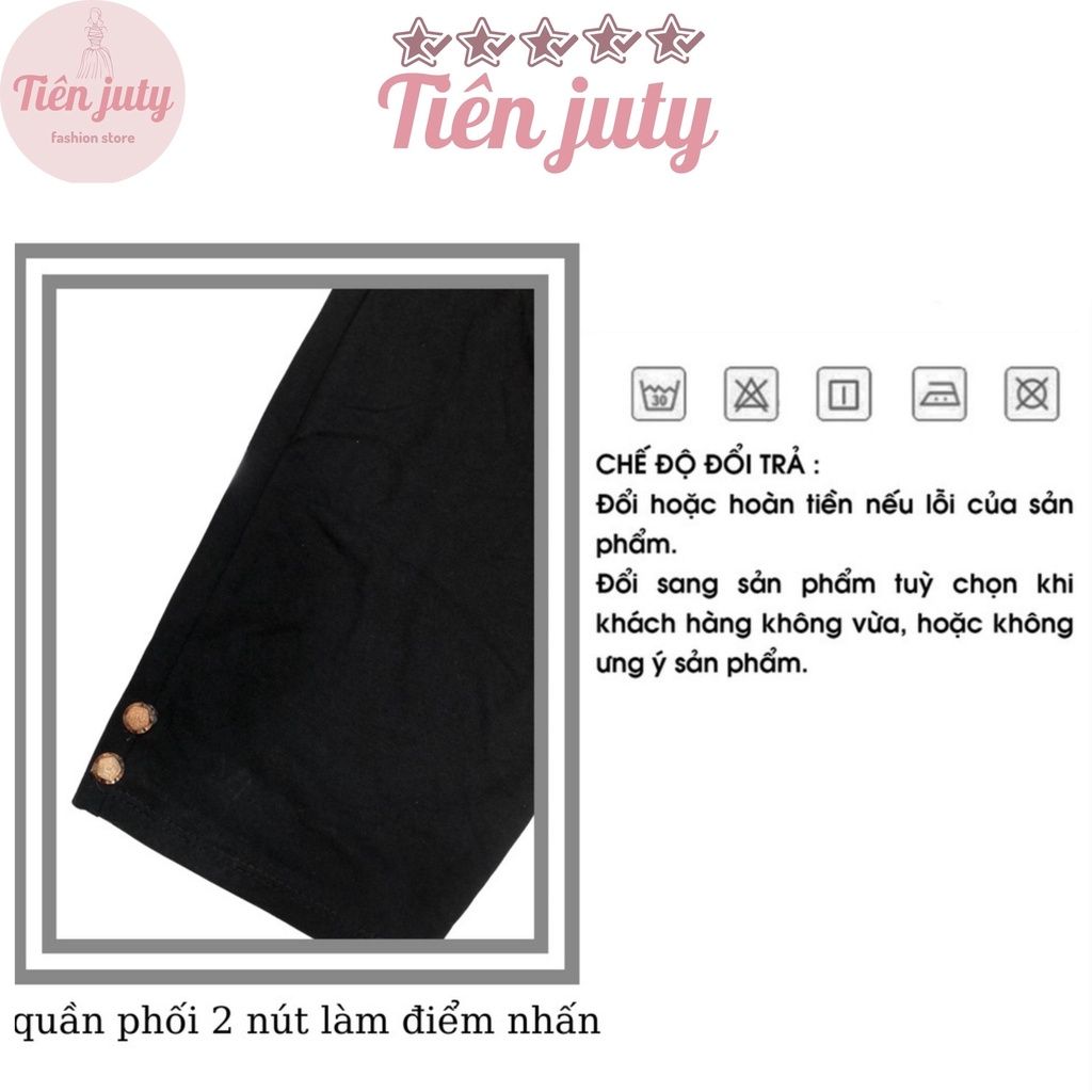 Quần legging nữ lửng quần biker lửng vải thun cotton đồ mặc nhà dáng ôm bó lưng thun tập gym yoga QT11 Minh Đạt