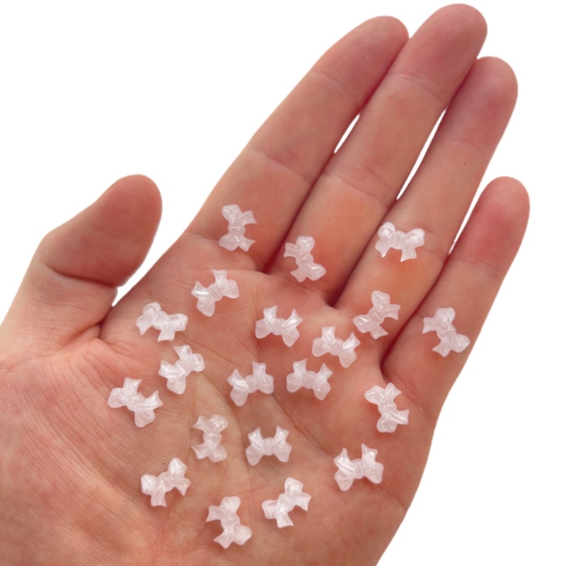 Set 100 Phụ Kiện Nơ 3D Trang Trí Móng Tay Nghệ Thuật