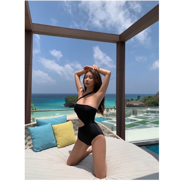 [HÀNG HOT] Bikini 1 mảnh chéo cổ sành điệu | BigBuy360 - bigbuy360.vn