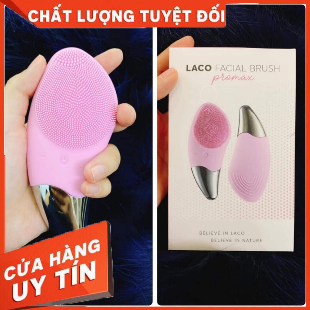 MÁY RỬA MẶT MASSAGE NÂNG CƠ LACO PROMAX - CHÍNH HÃNG có phiếu bảo hành 6 tháng
