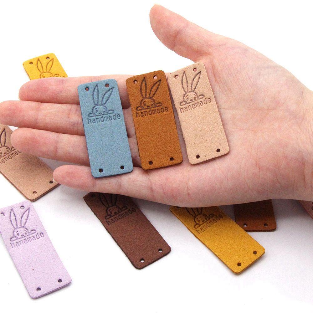 Nhãn Dán Trang Trí Túi Xách / Mũ 2x5CM Họa Tiết Đáng Yêu