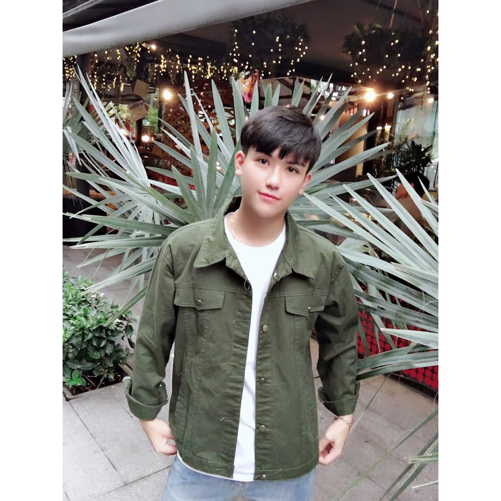 🌟HCM🌟🌺FREESHIP 99K🌺️⚡ Hot Sale Áo Khoác Kaki Nam AKKK05⚡<--- Linh Stoer | BigBuy360 - bigbuy360.vn