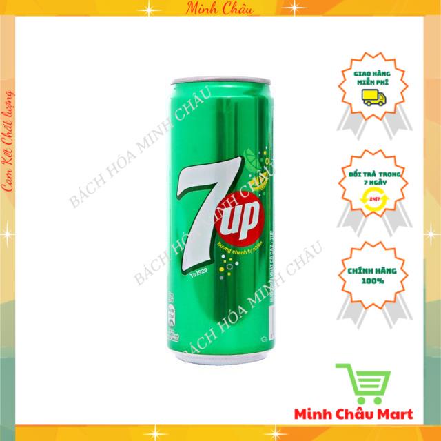 NƯỚC NGỌT 7UP HƯƠNG CHANH LON 330ML